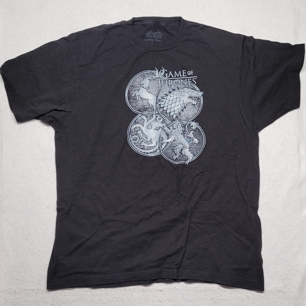 The game of thrones tshirt size XL